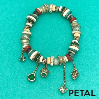 LALA bijouxエスニックブレスレット レイジー【PETAL MARKET】