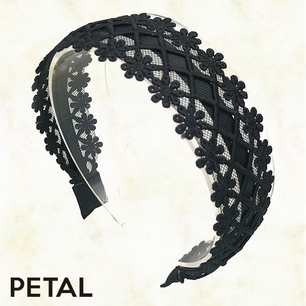 QUI　レースカチューシャ ペタル【PETAL MARKET】