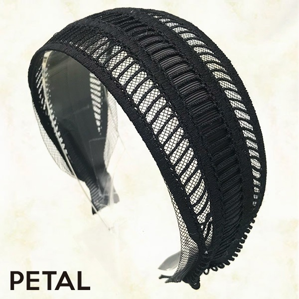 QUI　レースカチューシャ ライム【PETAL MARKET】