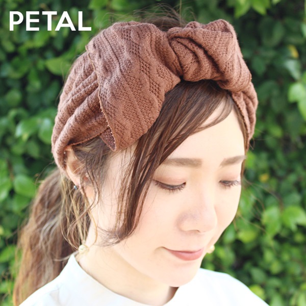 復活！！ BONBONリボンウエーブターバン【PETAL MARKET】