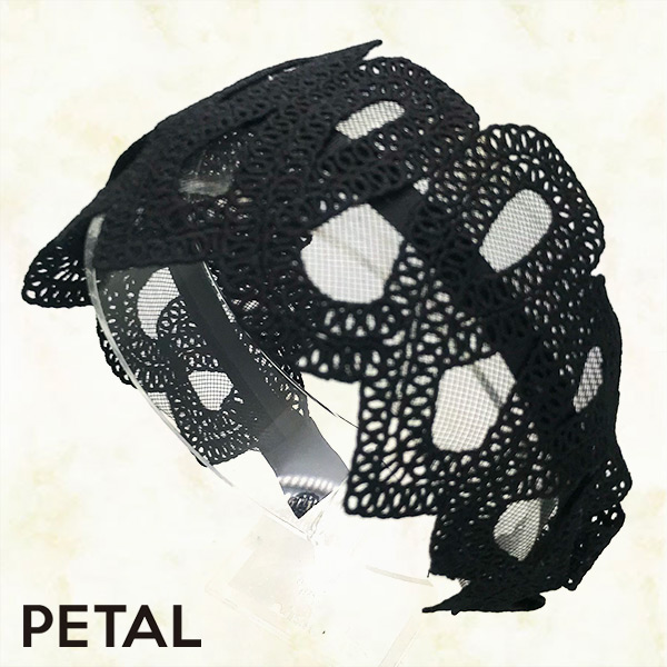 QUI レースカチューシャ  ヒューイ【PETAL MARKET】