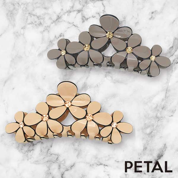 マカロンフルフラワークリップ（L）【PETAL MARKET】