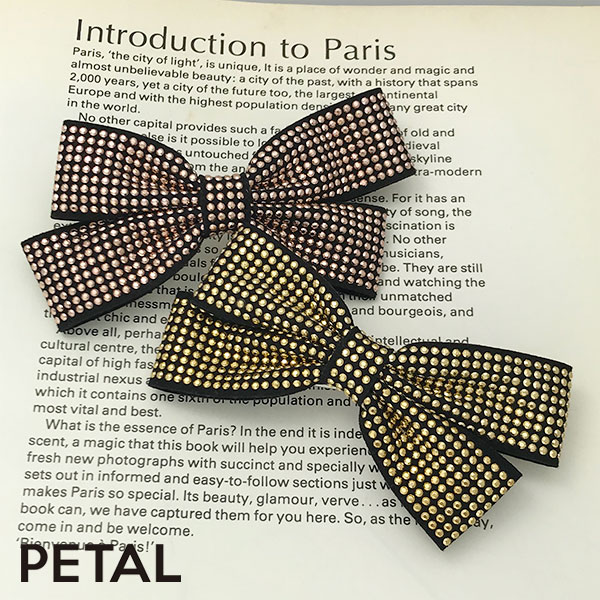 NEWジャッキーリボンバレッタ【PETAL MARKET】