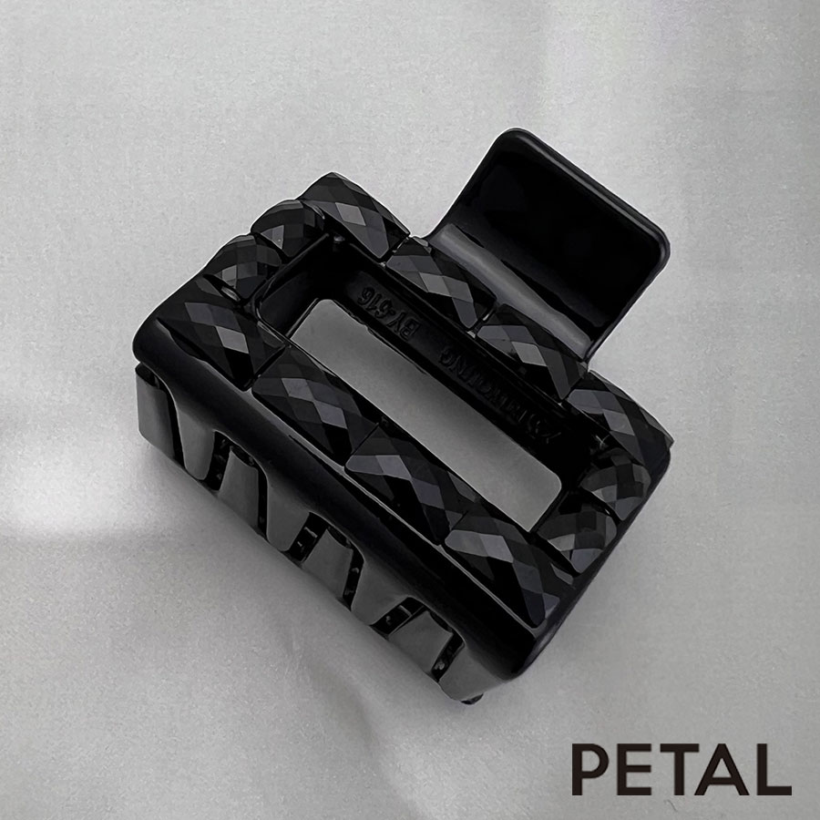 BLACKシリーズ ミニスクエアクリップPETAL MARKET】