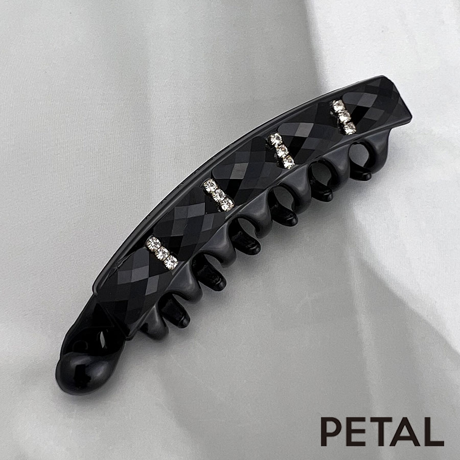 BLACKシリーズ バナナクリップクリップ【PETAL MARKET】