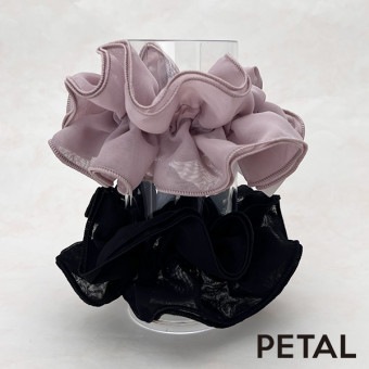 上品なフリルボリュームシュシュ 【PETAL MARKET】|シュシュ|アイテムで選ぶ