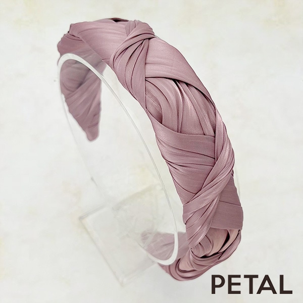 大人ヌーディカラーツイストカチューシャ マリア【PETAL MARKET】