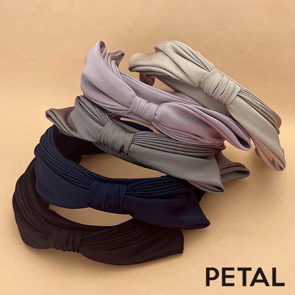 大人のためのリボンカチューシャ エリン【PETAL MARKET】