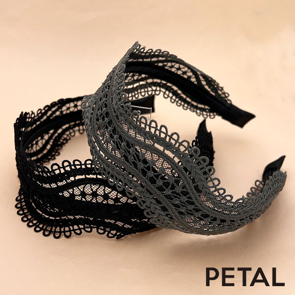 QUI レースカチューシャ サン【PETAL MARKET】