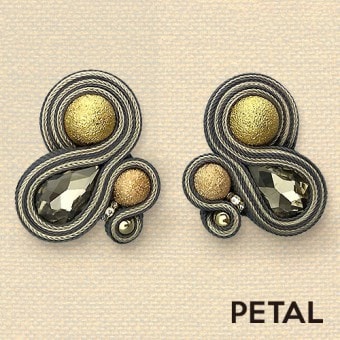 ピアス＆イヤリング ダリア　【PETAL MARKET】　