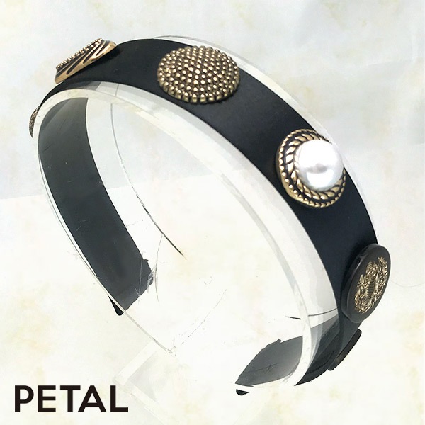 KOTI サテンカチューシャ ドリー【PETAL MARKET】