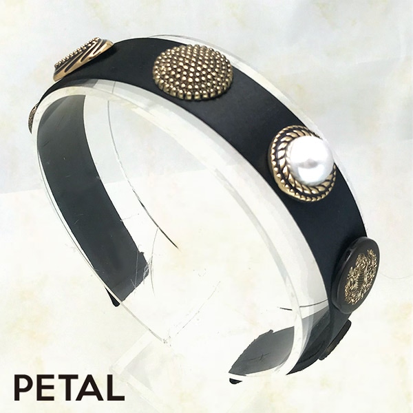KOTI サテンカチューシャ ドリー【PETAL MARKET】