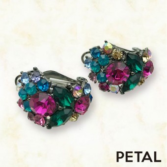 ビジューイヤリングシリーズ カーニバル　【PETAL MARKET】