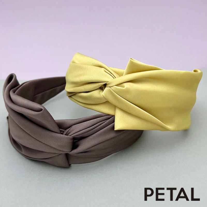 サテンカチューシャ サナ【PETAL MARKET】