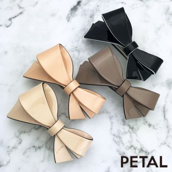 マカロン リボンバレッタ【PETAL MARKET】