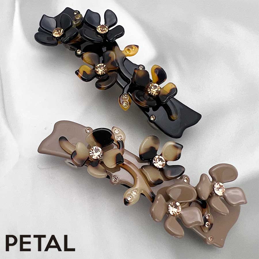 NEW French Style フラワーバレッタ【PETAL MARKET】