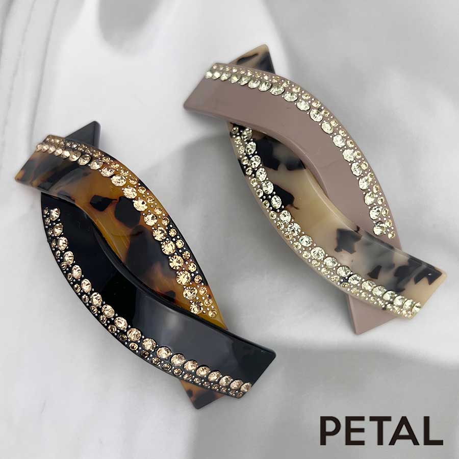 NEW French Style カーブバレッタ【PETAL MARKET】
