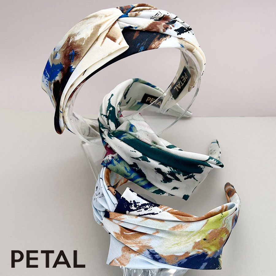 カチューシャ サナ 水彩デザイン【PETAL MARKET】