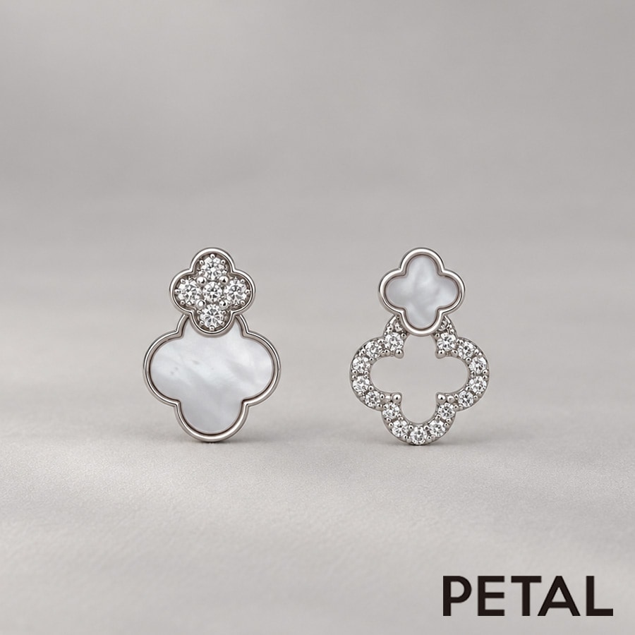 caronシリーズ　ターナー ピアス＆イヤリング【PETAL MARKET】