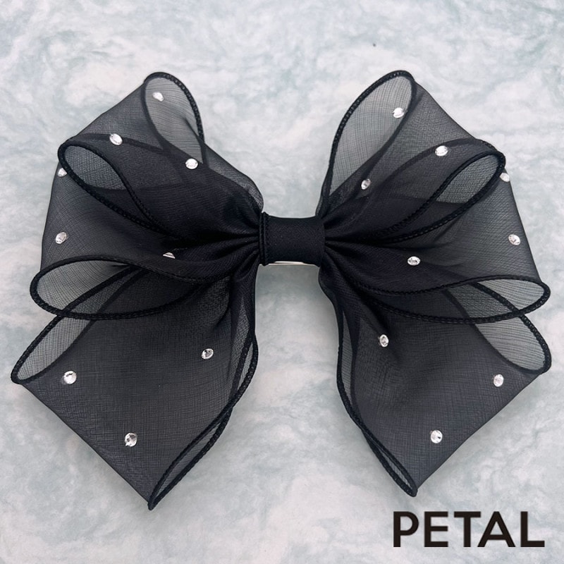 KOTI ビッグリボン　ホリーバレッタ 【PETAL MARKET】