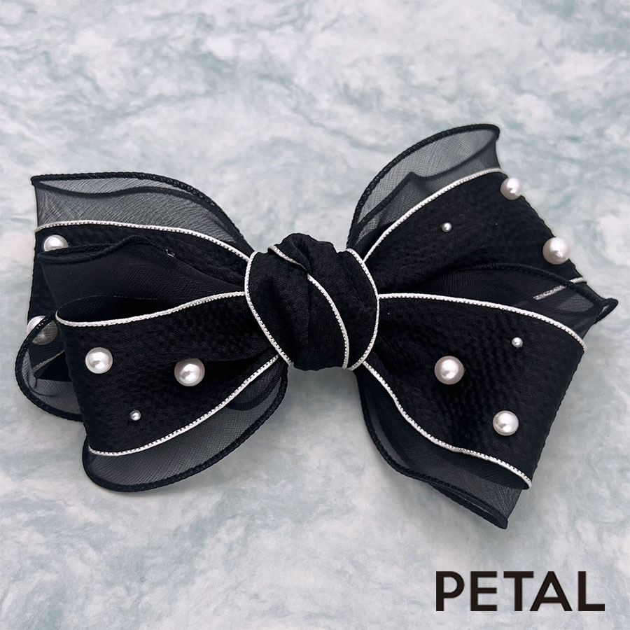 KOTI  リボンバレッタ　マナ【PETAL MARKET】