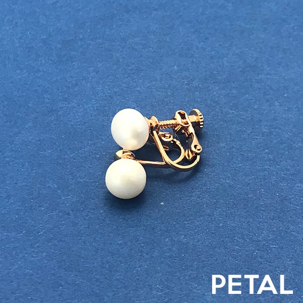 caronシリーズ イヤリング＆ピアス パール　【PETAL MARKET】