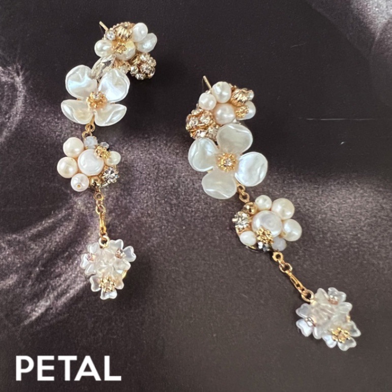 GRACE pearl ピアス ルルラ【PETAL MARKET】
