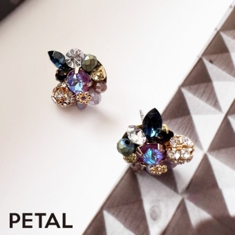GRACE pear ピアス＆イヤリング レイジー【PETAL MARKET】