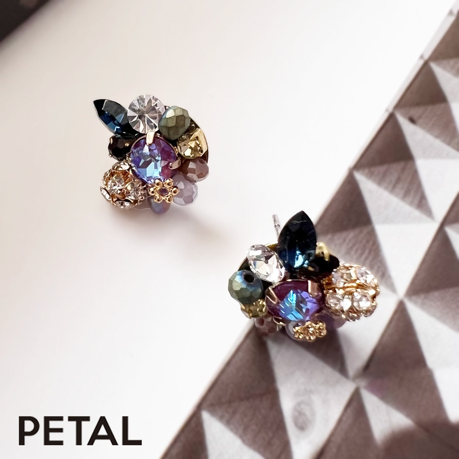GRACE pear ピアス＆イヤリング レイジー【PETAL MARKET】