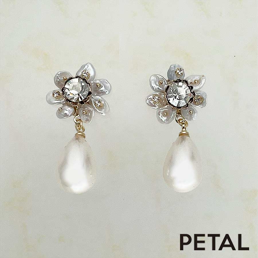GRACE pearl ピアス ロミ【PETAL MARKET】
