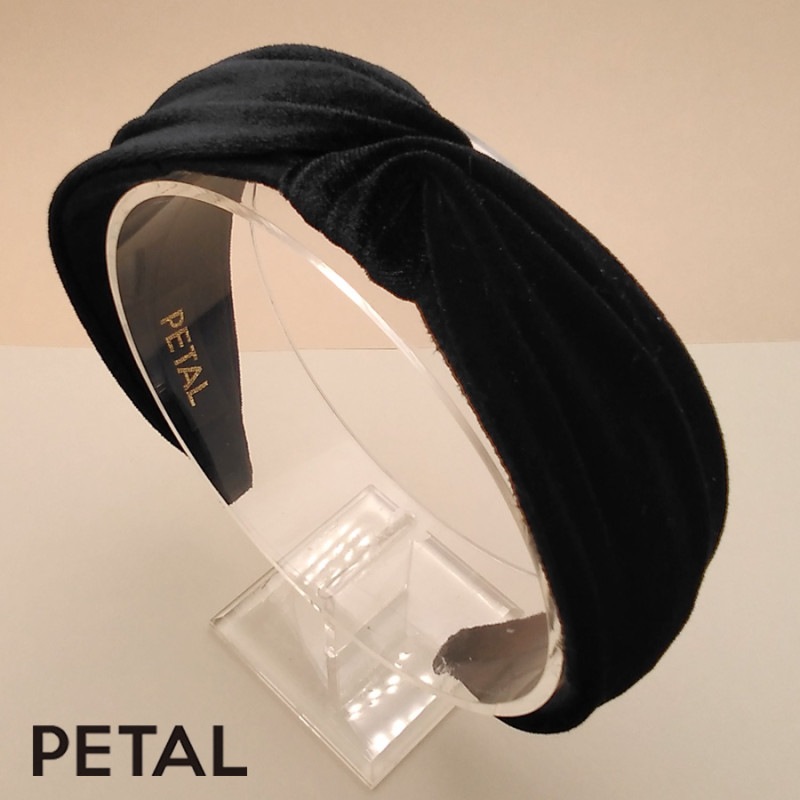 NEW  カチューシャ ミモレ ベロア　【PETAL MARKET】