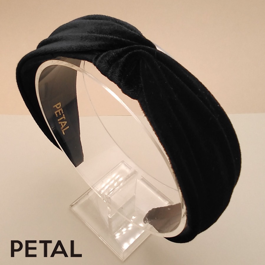 NEW  カチューシャ ミモレ ベロア　【PETAL MARKET】