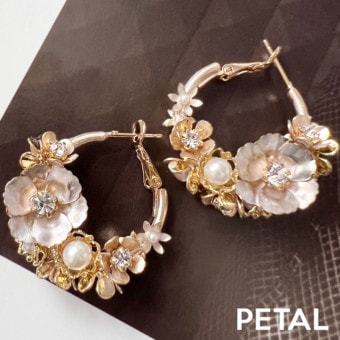 GRACE pearl ピアス ハナハナ【PETAL MARKET】
