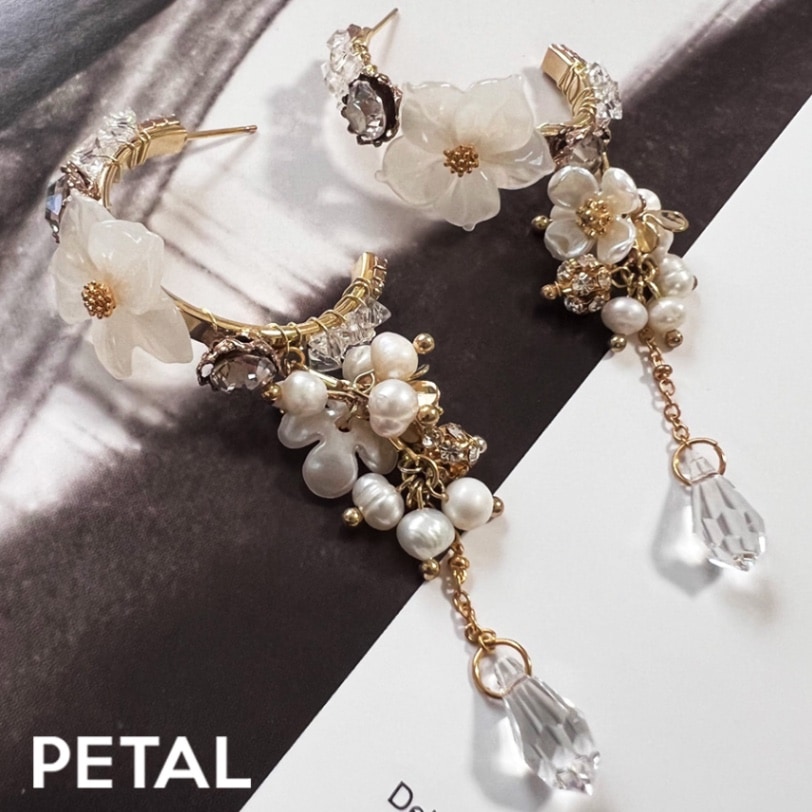GRACE pearl ピアス レミー 【PETAL MARKET】