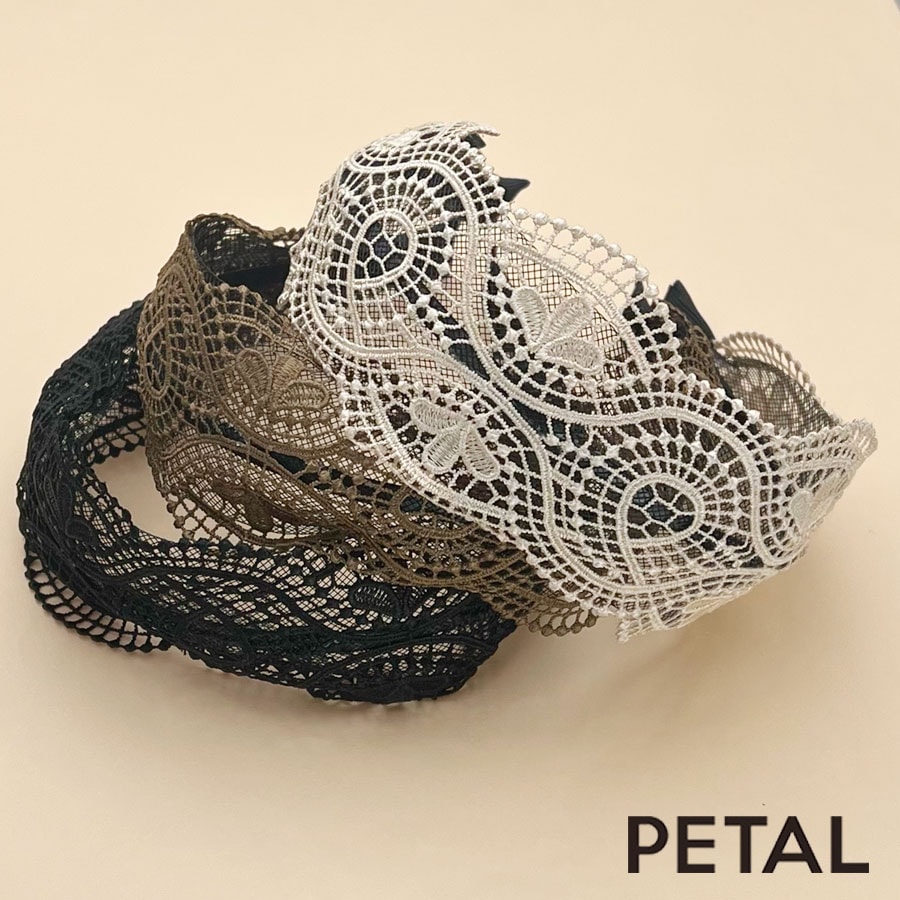 QUI レースカチューシャ イスタンブール　 【PETAL MARKET】