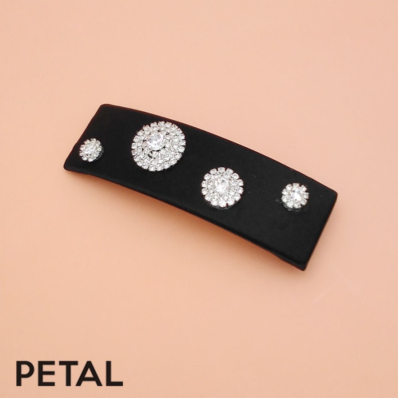 KOTI ビジュー付きフラットバレッタ ジゼル【PETAL MARKET】