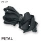品のあるビジューをあしらった ドレープリボン バナナクリップ Mサイズ＆Lサイズ展開です 【PETAL MARKET】