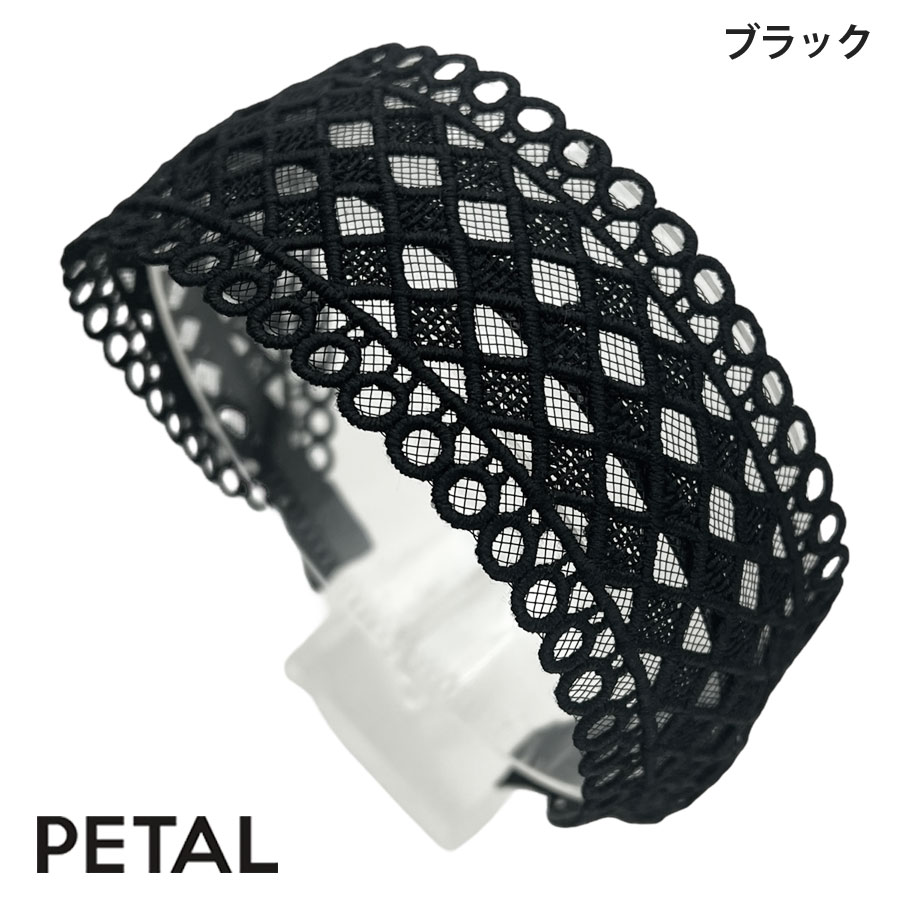 QUI レースカチューシャ ラリマー　 【PETAL MARKET】