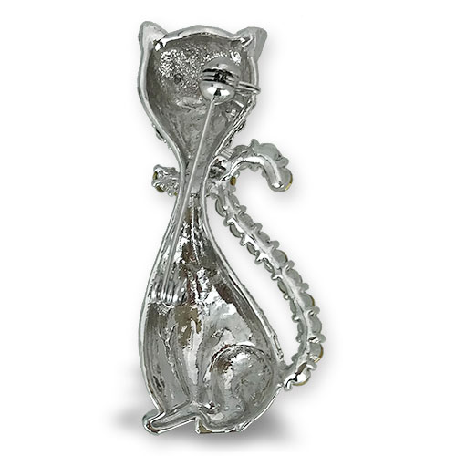 おしゃまなネコがやってきたブローチ【PETAL MARKET】　