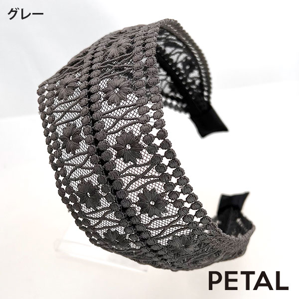 QUI レースカチューシャ  デサン【PETAL MARKET】