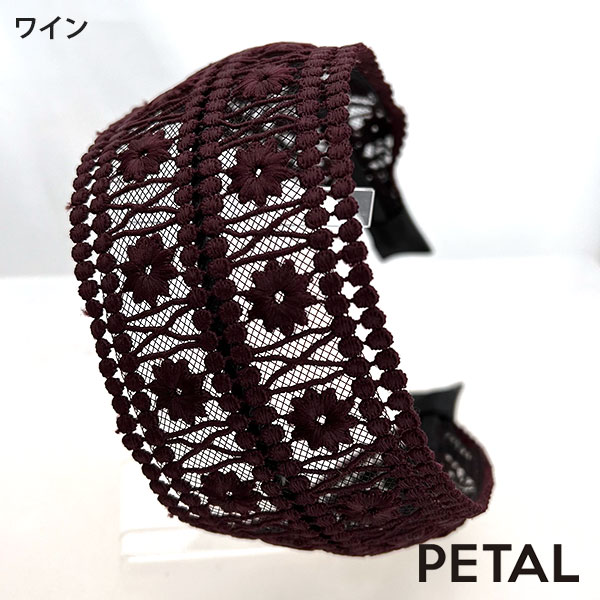 QUI レースカチューシャ  デサン【PETAL MARKET】