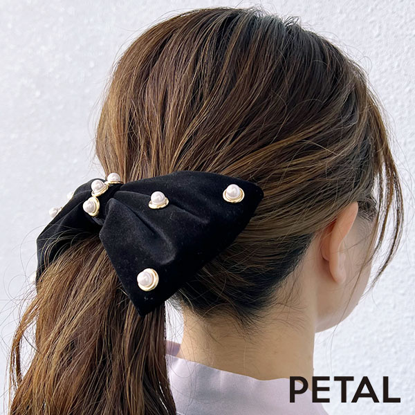 KOTI　ベルベットバレッタ ミロ【PETAL MARKET】