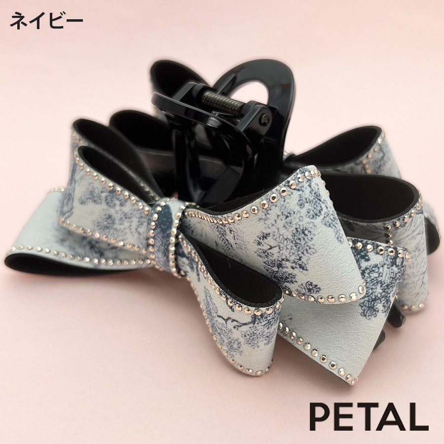 NEW KOTI ビッグリボンクリップ フォレスト 【PETAL MARKET】