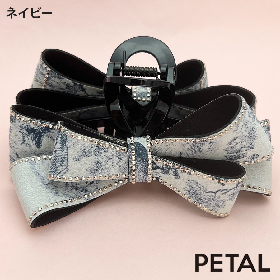 NEW KOTI ビッグリボンクリップ フォレスト 【PETAL MARKET】