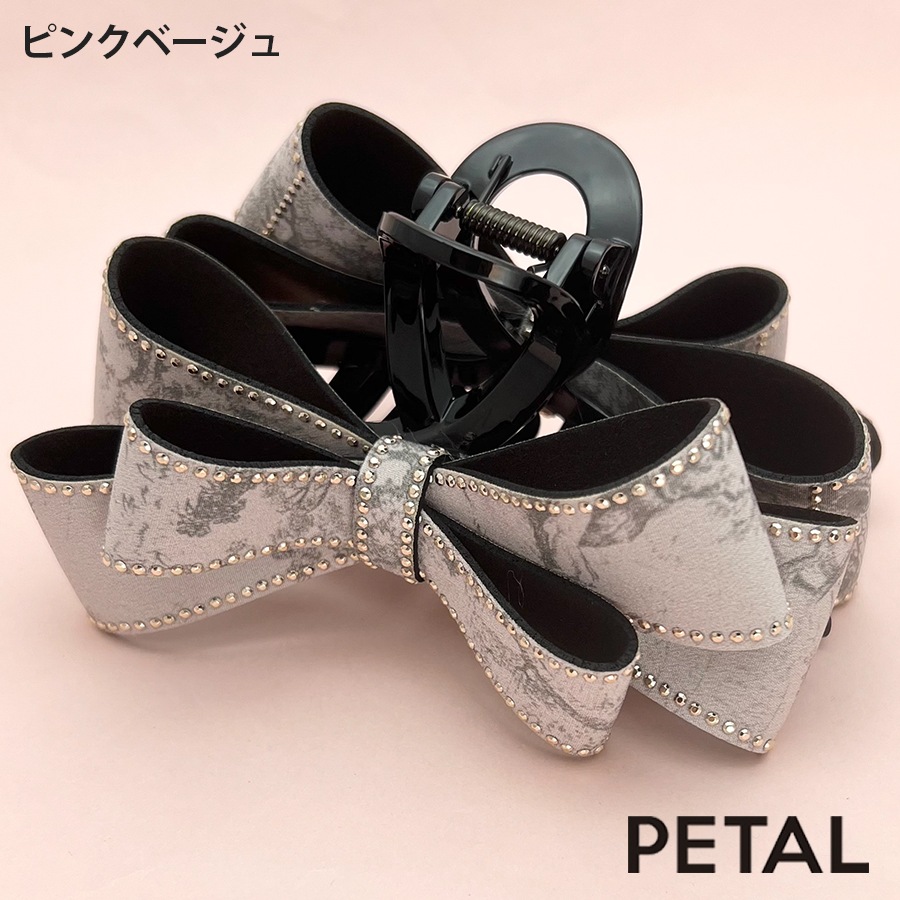 NEW KOTI ビッグリボンクリップ フォレスト 【PETAL MARKET】