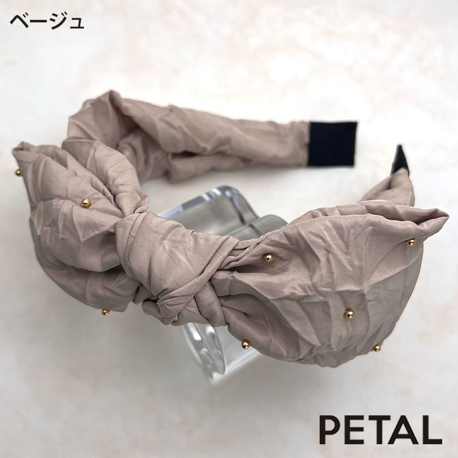 KOTI リボンカチューシャ マロ【PETAL MARKET】