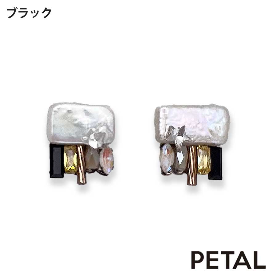 LALAピアス キューブ【PETAL　MARKET】