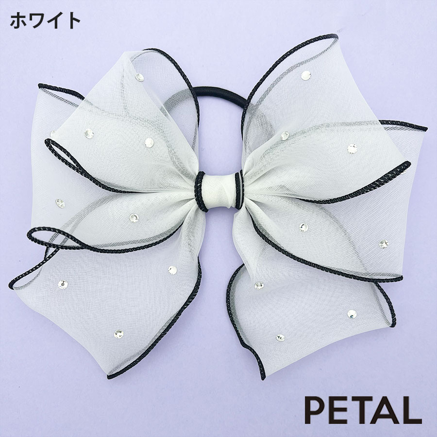 KOTI ビッグリボン ホリーリボンゴム【PETAL MARKET】