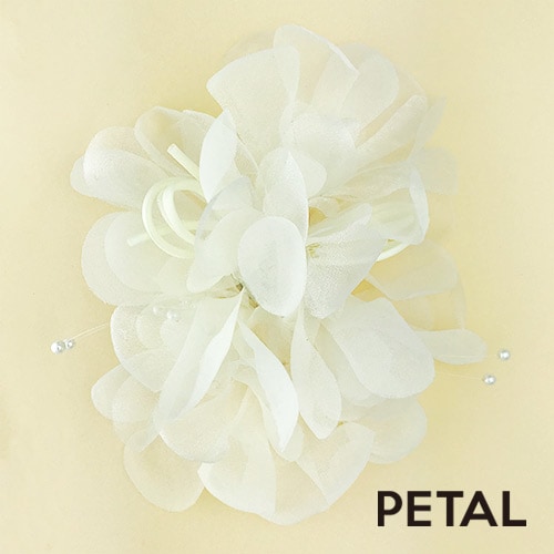 NEW☆おおきな花束コサージュ＆ヘッドドレス 【PETAL MARKET】