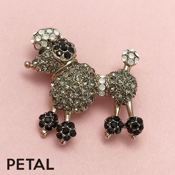 ブローチ プードル【PETAL MARKET】
